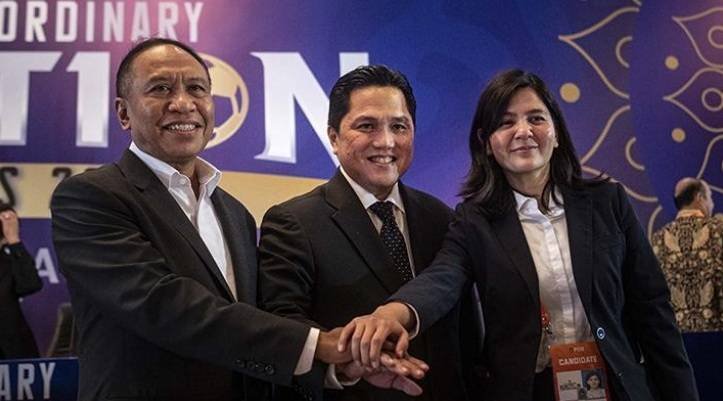 Jokowi Tak Persoalkan Rangkap Jabatan Menteri di PSSI