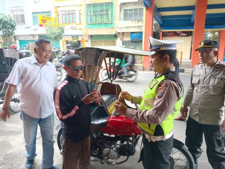 Polsek Binjai Barat Patroli Antisipasi Penyebaran Covid-19 dan Aksi Kejahatan