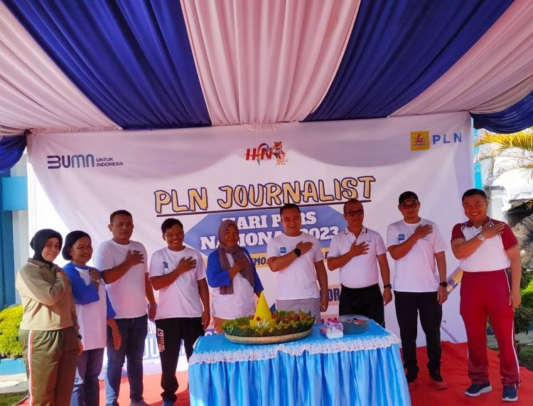 Jalan Sehat PLN UP3 Pematangsiantar Bersama Wartawan Rayakan HPN 2023