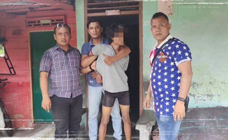 Polsek Pangkalan Berandan Tangkap Pemilik 10,4 Kg Ganja Kering