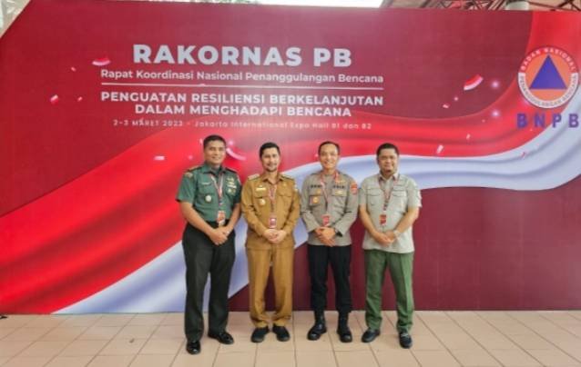 Pj Bupati dan Kalaksa BPBD Agara Hadiri Rakornas PB di Jakarta