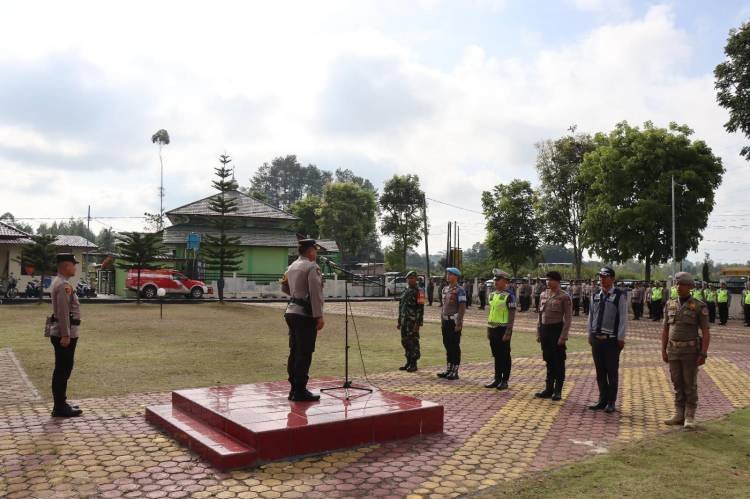 Kapolres Humbahas Imbau Para Pelajar Taat Berlalu Lintas