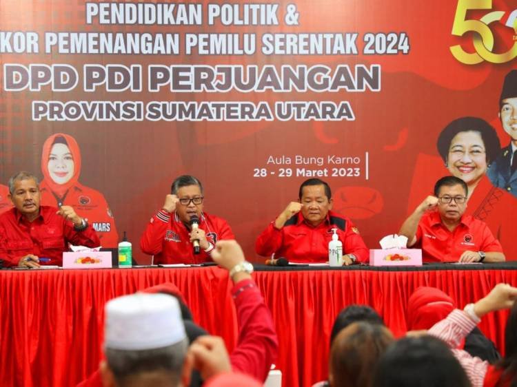 Rapat Konsolidasi PDIP, Hasto: Jangan Kompromikan Ideologi Demi Selera Pasar