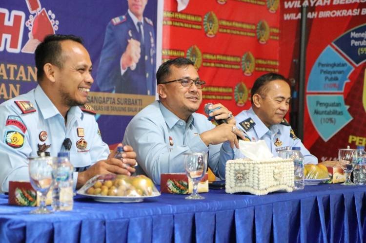Beri Penguatan di Lapas Tanjungbalai, Kadivpas: Dukung Kalapas
