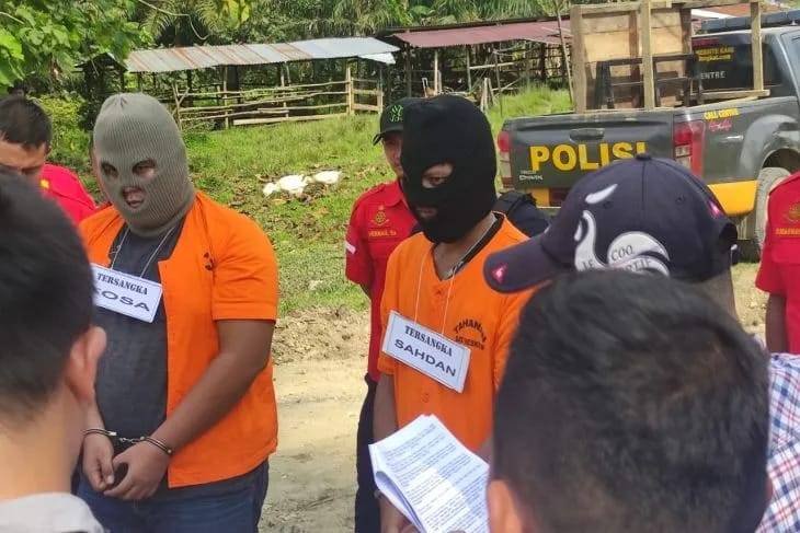 Pembunuhan Mantan Anggota DPRD Langkat Direkonstruksi Dalam 91 Adegan di 7 Lokasi
