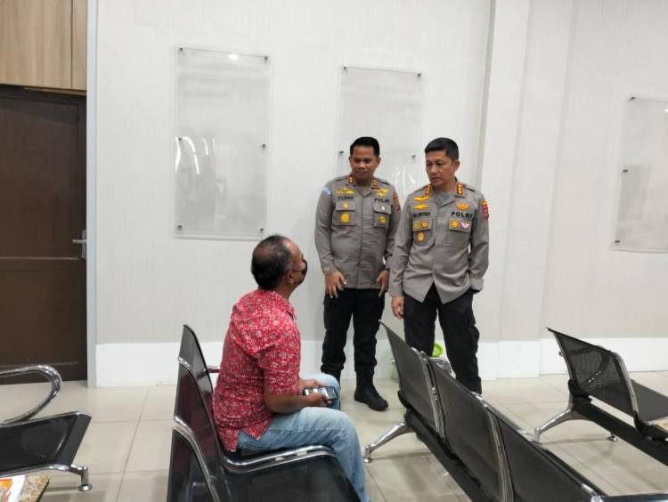 Kapolrestabes Medan Cek Ruang Fasilitas di Mapolrestabes