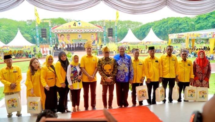 Pelantikan DPD Golkar Langkat Dihadiri Plt Bupati