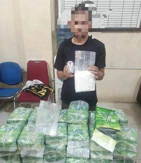 Bawa Sabu 50 Kg, Warga Aceh Ditangkap Polda Sumut