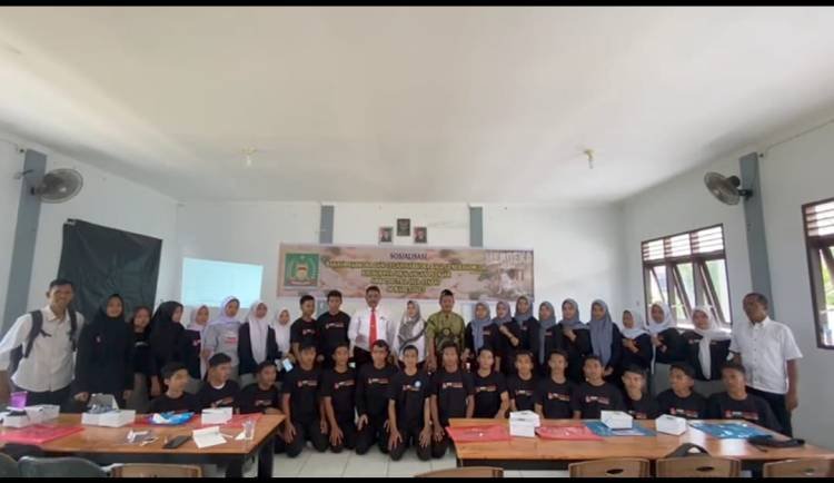 Satres Narkoba Polres Langkat Goes To School, Edukasi Bahaya Narkoba