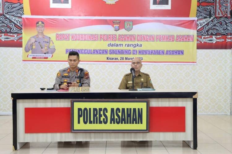 Kapolres Asahan Gelar Penanganan Stunting