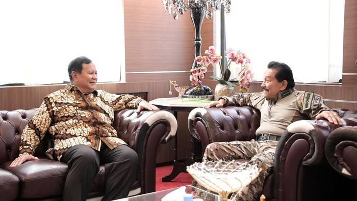 Prabowo Silaturahmi Ke Sesepuh Tni Dari Try Sutrisno Sampai Hendropriyono