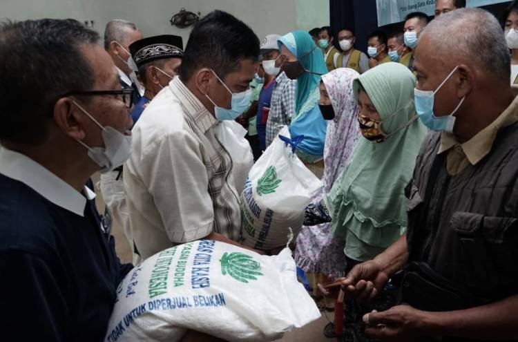 Sambut Idul Fitri, Budha Tzu Chi Tebingtinggi Bagikan Seribuan Paket Cinta Kasih