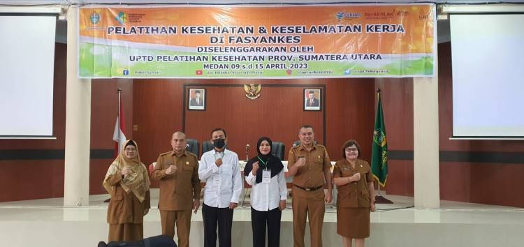 Pelatihan K3 Fasyankes, Kadiskes Sumut: Kasus Kecelakaan Kerja Bisa Diturunkan