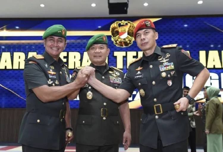 Sertijab, Kasad : Jabatan Buka Status Sosial