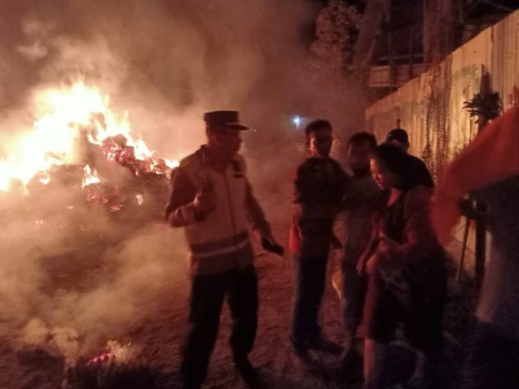 Satu Rumah Ludes Terbakar di Pantailabu Pekan, Deliserdang
