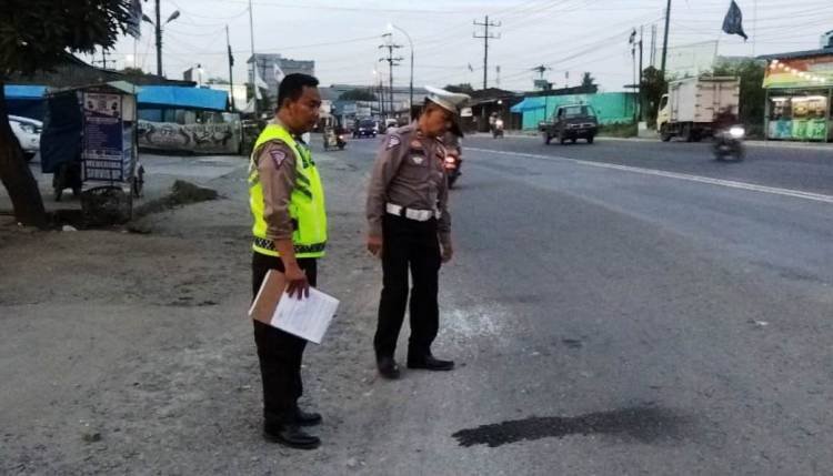 Siswi SMA Tewas Digilas Truk di Jalinsum Tanjungmorawa