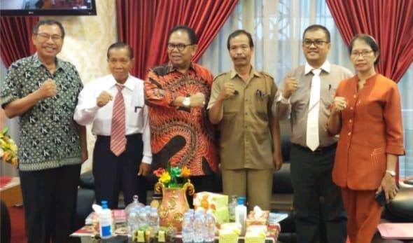 Perkumpulan Persatuan Pengajar Swasta Sumut Audiensi ke Ketua DPRD