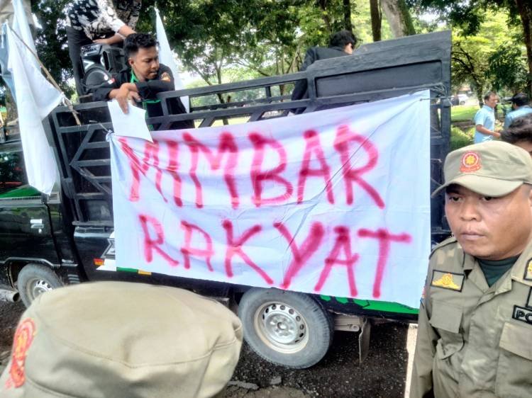 Gelar Mimbar Rakyat, Himala Tuntut DPRD Evaluasi Ketua Bapeda Langkat