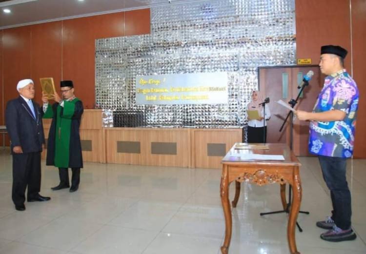 H Hasan Maksum Dilantik Jadi Wakil Ketua I Baznas Labura