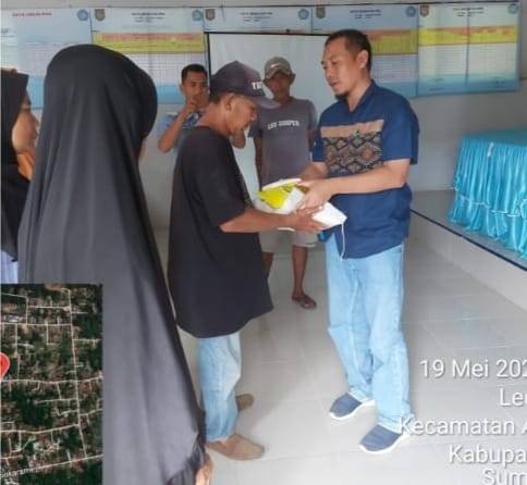 Jumat Berkah, 172 Warga Terima Bantuan dari PT Socfindo Aekloba