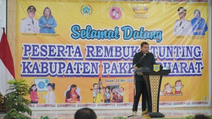 Bupati Buka Rembuk Stunting Kabupaten Pakpak Bharat