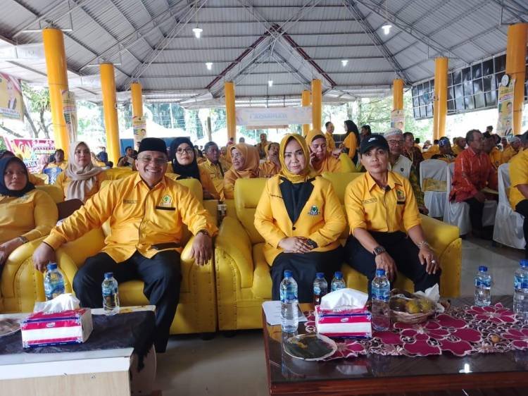 Rapimda 1 DPD Partai Golkar Langkat Rekomendasikan Tiorita Br Surbakti Calon Bupati