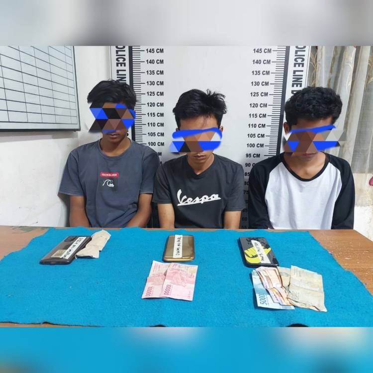 Miliki Ganja, Tiga Remaja di Siantar Ditangkap Polisi