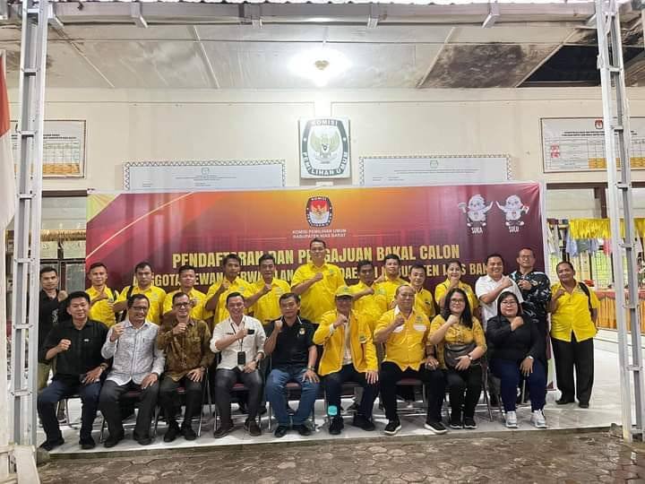 20 Bacaleg Partai Golkar Nisbar Siap Berkompetisi di Pemilu 2024