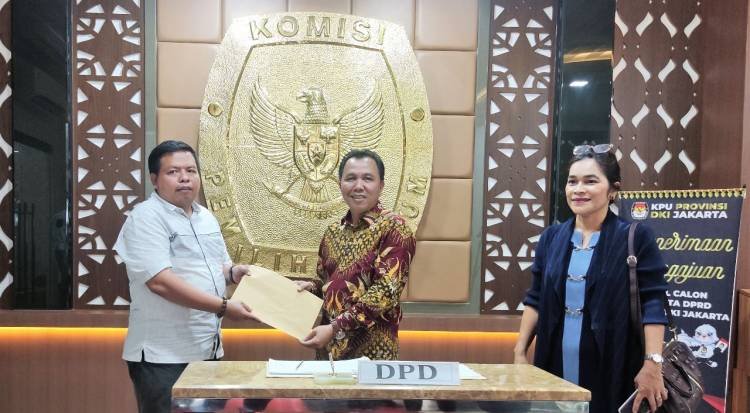 Si Anak Porsea, St Ramses Butarbutar Daftar Jadi Caleg DPD RI dari Jakarta