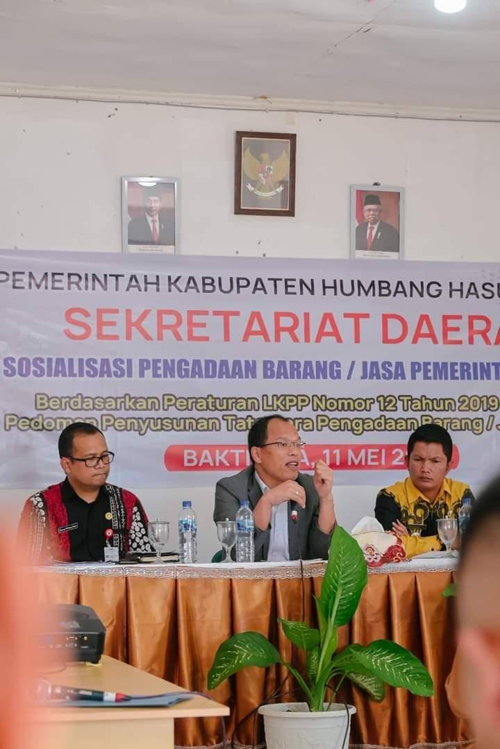 Pemkab Humbahas Sosialisasi Pengadaan Barang dan Jasa ke Desa-desa di Kecamatan Baktiraja