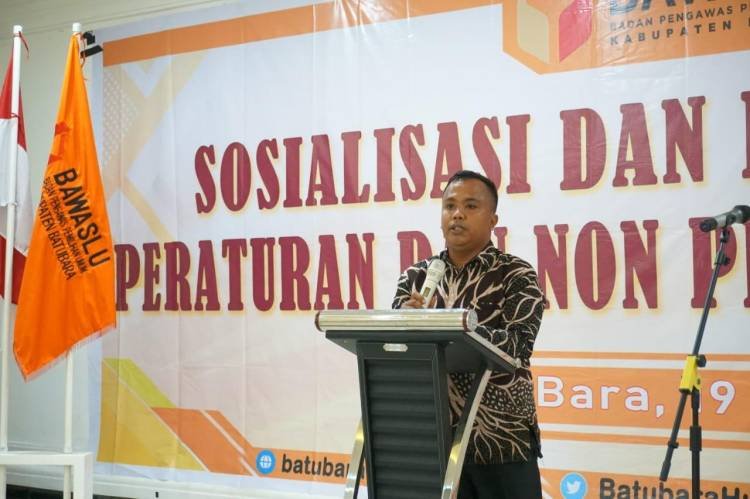 Bawaslu Batubara Sosialisasi Produk Hukum Mencegah Pelanggaran Pemilu