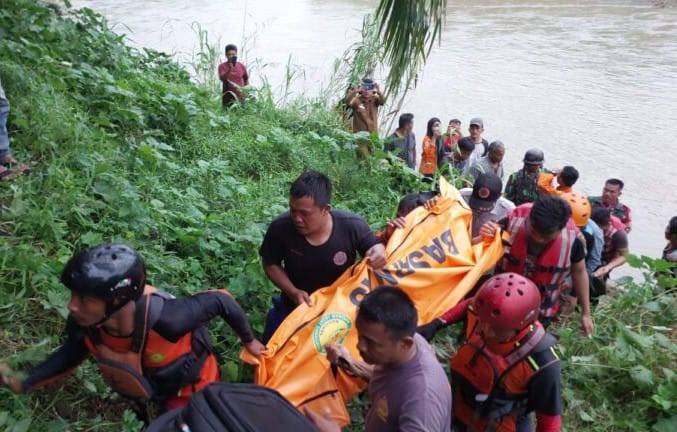 Empat Hari Pencarian, Bocah Hanyut di Sungai Batang Pane Ditemukan Mengapung Tak Bernyawa