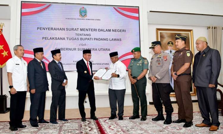 Mendagri Tunjuk Ahmad Zarnawi Pasaribu Jadi Plt Bupati Palas