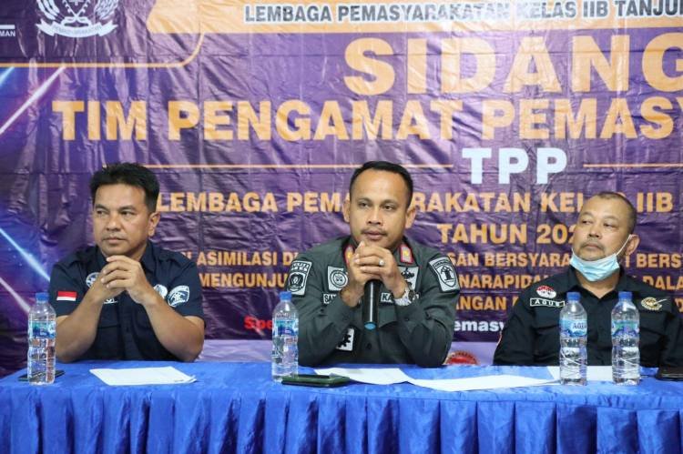 Percepat Penanganan Over Capacity, 83 WBP Lapas Tanjungbalai Ikuti Sidang TPP