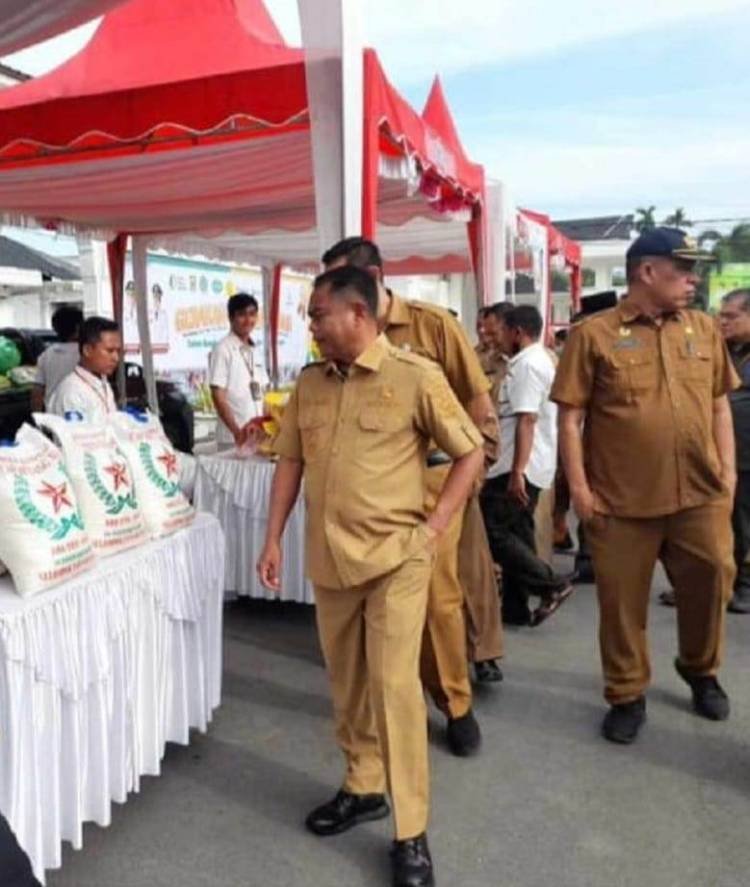 Pemkab Sergai Launching Gerakan Pangan Murah