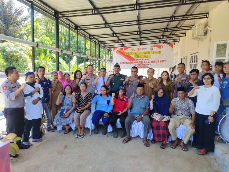 Polres Sibolga Anjangsana ke Rumah Singgah Hephata HKBP