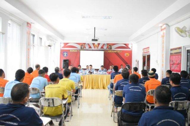 Penuhi Hak WBP, Rutan Labuhan Deli Gelar Sidang TPP