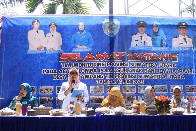 Wabup Apresiasi Warga Desa Seitampang Ikuti Lomba PAAR Tingkat Sumut