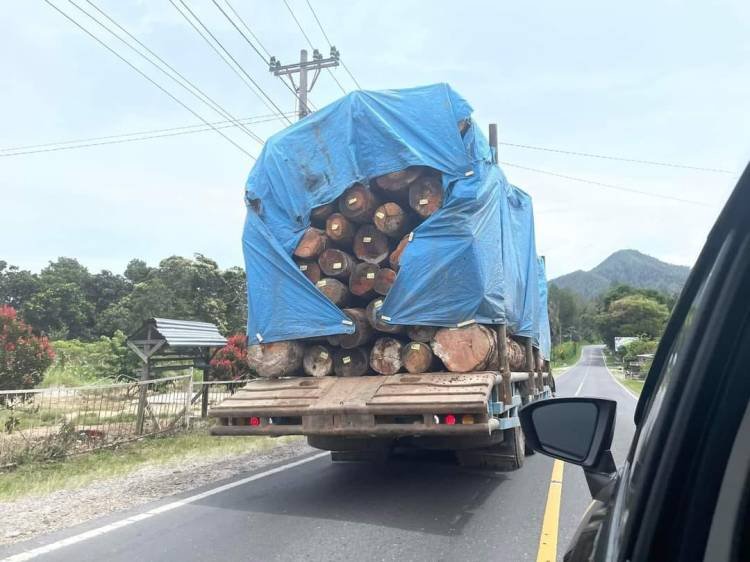 Truk Obesitas di Jalinsum Parapat Kerap Ganggu Lalin Menuju ke KSPN Danau Toba