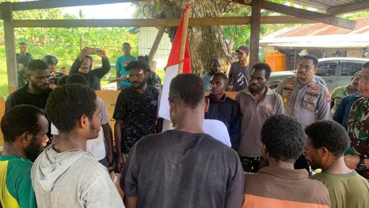 16 Aktivis KNPB Tambrauw Ikrar Kembali ke KNRI Usai Proklamasikan Kemerdekaan