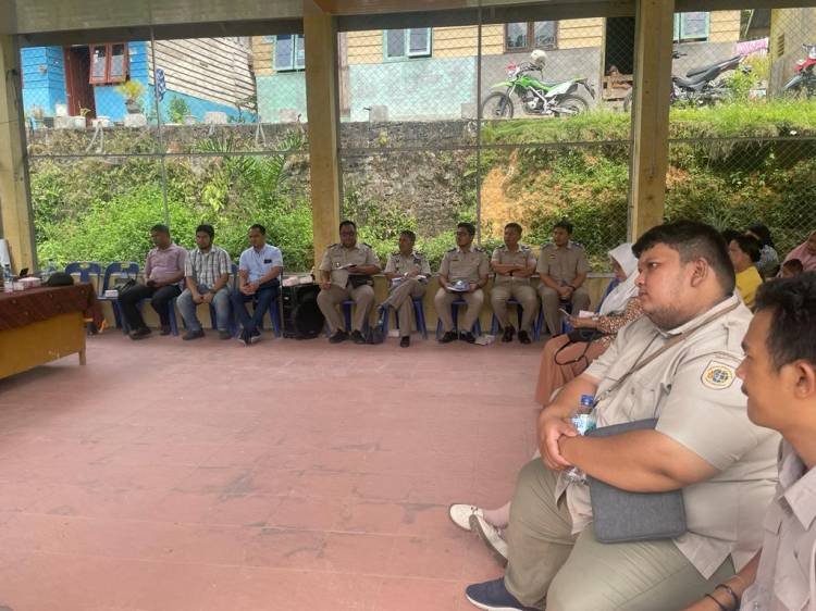 PLN Sosialisasi Hasil Ukur dan Inventarisasi Lahan PLTA Kumbih-3 di Desa Tanjung Mulia, Pakpak Bharat