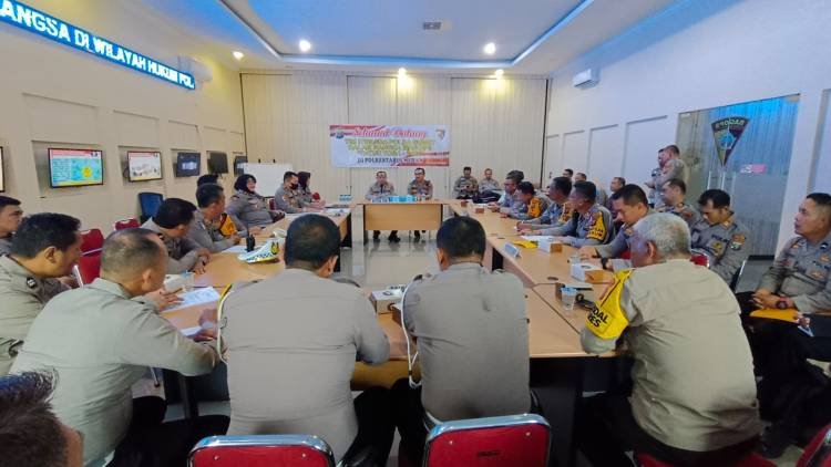 Tim Itwasda Polda Sumut Kunjungi Polrestabes Medan