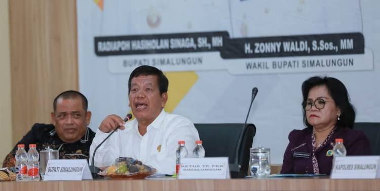 Bupati Simalungun Pimpin Rembuk Stunting dan Rakor TPPS