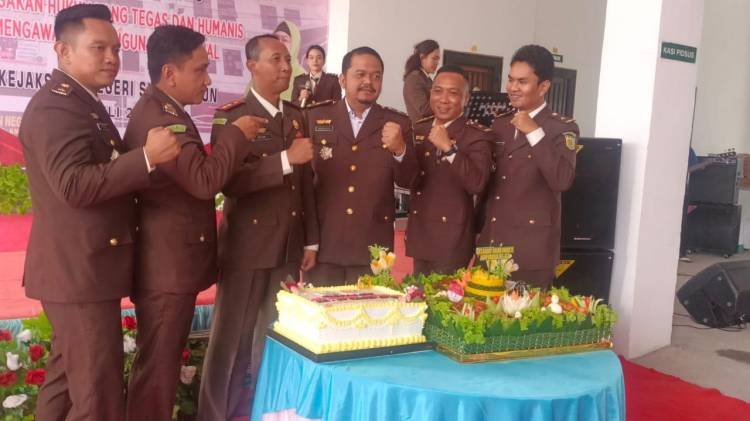 Keluarga Besar Kejari Simalungun Rayakan HBA ke 63 dengan Penuh Sukacita