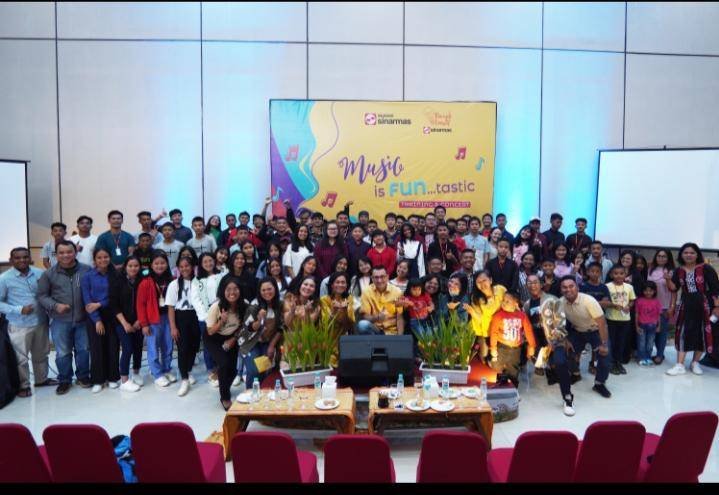 Asuransi dan Rumah Kreatif Sinar Mas Gelar Training dan Konser Music Is Funtastic