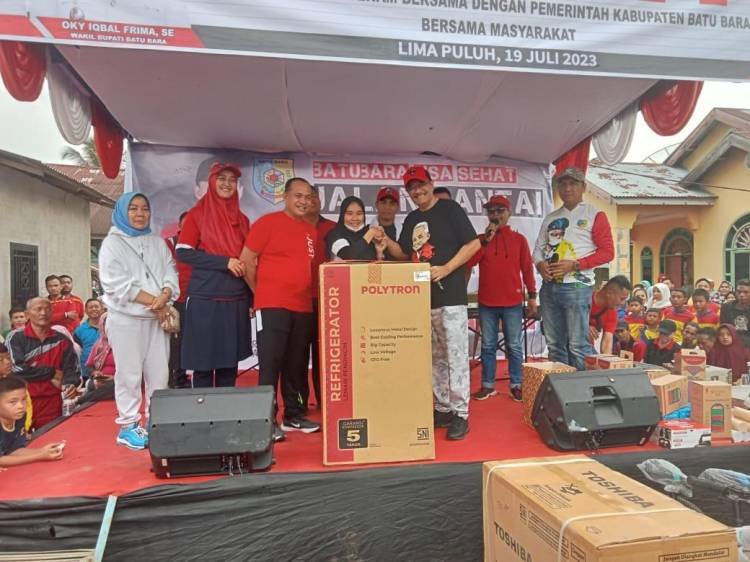 Bupati Batubara Lepas Ratusan Peserta Jalan Sehat