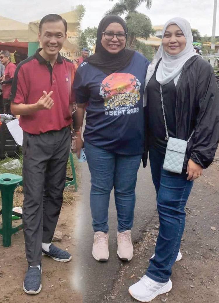 Chan Hon Mun Menggali Pantun ke Negeri Melayu di Road To Langkawi Legendary Ride 2023