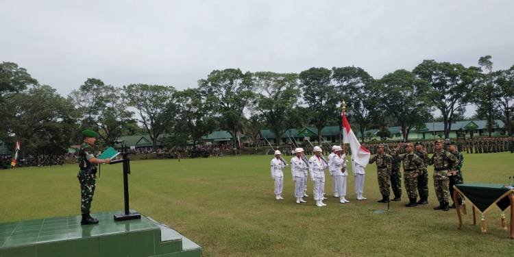 Pangdam I/BB Tutup Latsarmil Komponen Cadangan Pertahanan Negara Tahun 2023
