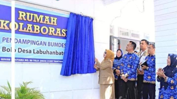 Wabup Labuhanbatu Launching Rumah Kolaborasi Pendampingan Bumdes