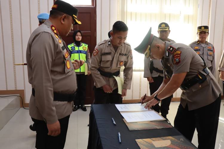 Kompol Briston Agus Muntecarlo Napitupulu Jabat Wakapolres Humbahas